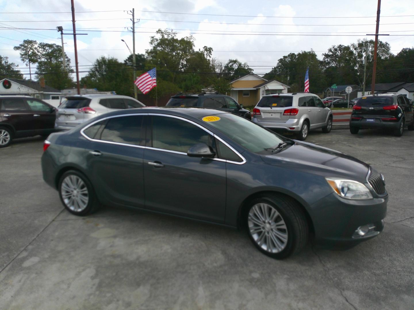 2013 GRAY BUICK VERANO CONVENIENCE (1G4PR5SK5D4) , located at 10405 Abercorn Street, Savannah, GA, 31419, (912) 921-8965, 31.988262, -81.131760 - Photo#2